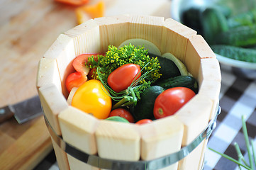 Image showing preserving tomatoes