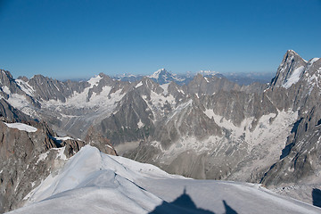 Image showing Alps mountain in summer