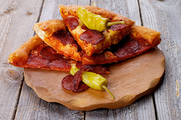 Image showing Pepperoni Pizza