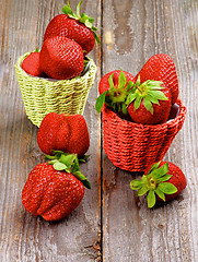 Image showing Strawberries