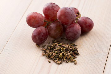 Image showing grape seed oil 