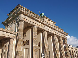 Image showing Brandenburger Tor Berlin