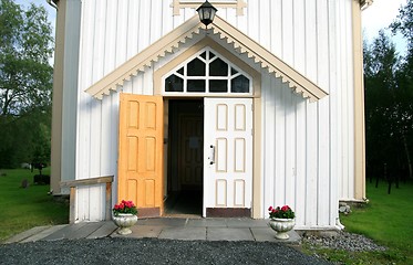 Image showing Church entrance