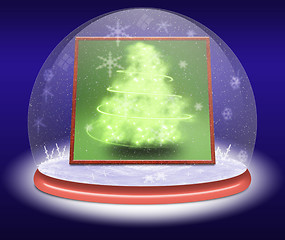 Image showing New year crystal ball