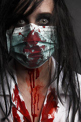 Image showing Zombie nurse