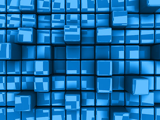 Image showing Abstract Background - Cubes