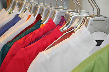 Image showing Colorful clothes