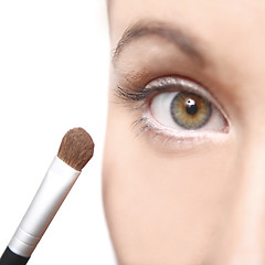 Image showing Eye shadow