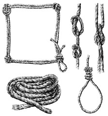 Image showing ropes in various forms