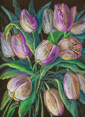 Image showing tulips