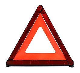 Image showing triangular safety reflector