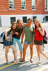 Image showing School girls