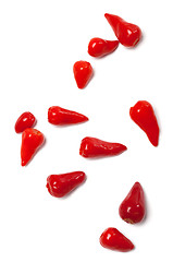 Image showing Piri-piri hot peppers