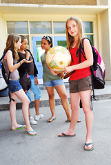 Image showing School girls