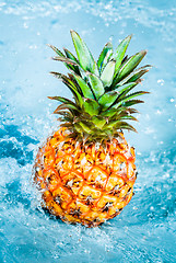 Image showing Fresh pineapple