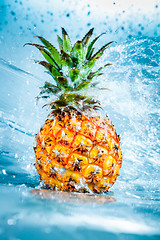 Image showing Fresh pineapple