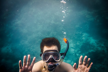 Image showing Snorkeler