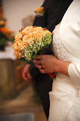 Image showing Bridal bouquet