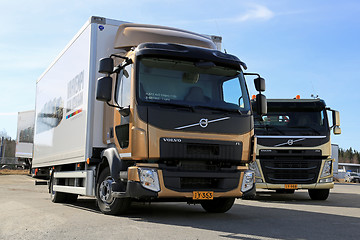 Image showing Volvo FL512 CitiPro and FM11 HookPro Trucks