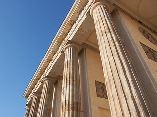 Image showing Brandenburger Tor Berlin