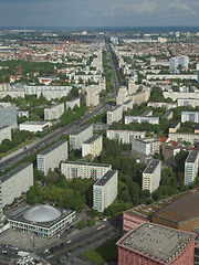 Image showing Berlin aerial view