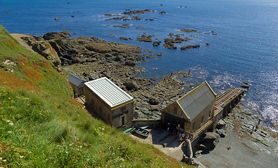 Image showing Lizard Point Old Lifeboat Station