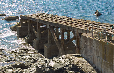 Image showing Lizard Point Lifeboat Slipway