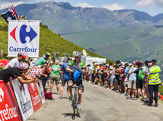 Image showing The Cyclist Lars Petter Nordhaug