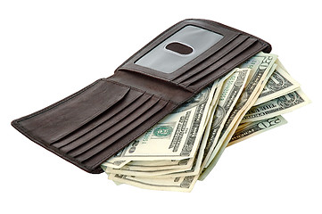 Image showing Wallet and US Money