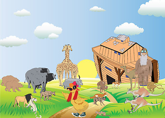 Image showing Noah's Ark 