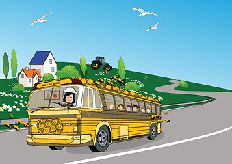 Image showing Honey Bus 