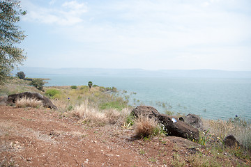 Image showing Kineret lake in Israel