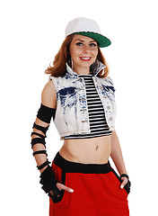 Image showing Hip-Hop woman.