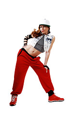 Image showing Pretty hip hop woman.