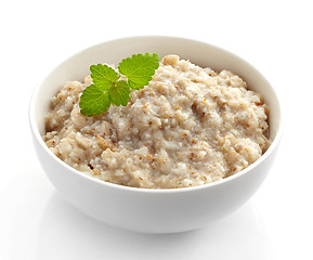 Image showing Bowl of various flakes porridge