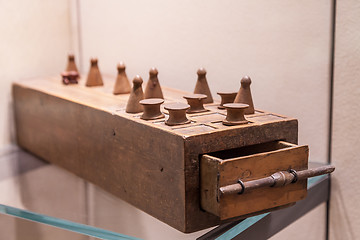 Image showing Egyptian Game of Senet