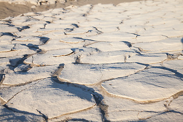 Image showing Salt desert background