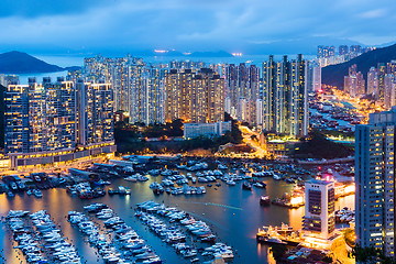 Image showing Aberdeen typhoon shelter