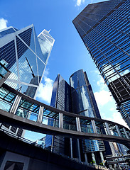 Image showing Modern office building in Hong Kong