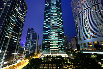 Image showing Hong Kong central business district