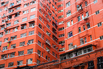 Image showing Old apartment in Hong Kong