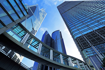 Image showing Skyscraper in Hong Kong