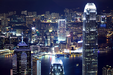 Image showing Hong Kong night