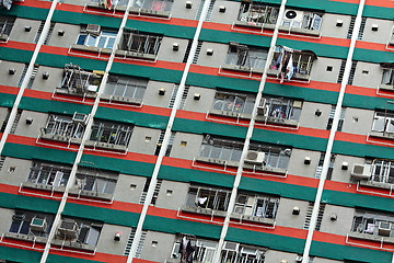 Image showing Public housing in Hong Kong 