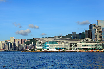 Image showing Hong Kong harbour 