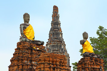 Image showing Old Temple of Ayuthaya