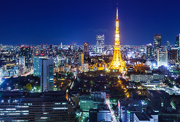 Image showing Tokyo night