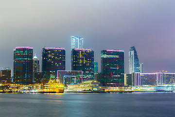 Image showing Hong Kong night