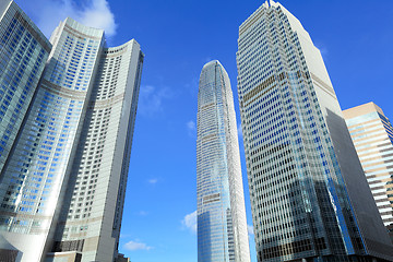 Image showing Modern city skyline