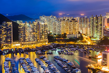 Image showing Hong Kong night